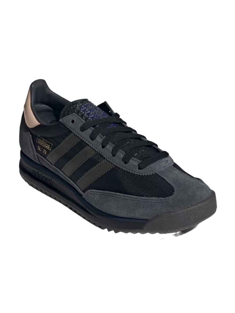 ADIDAS  SL 72 RS "CORE BLACK SHADOW OLIVE'-13M